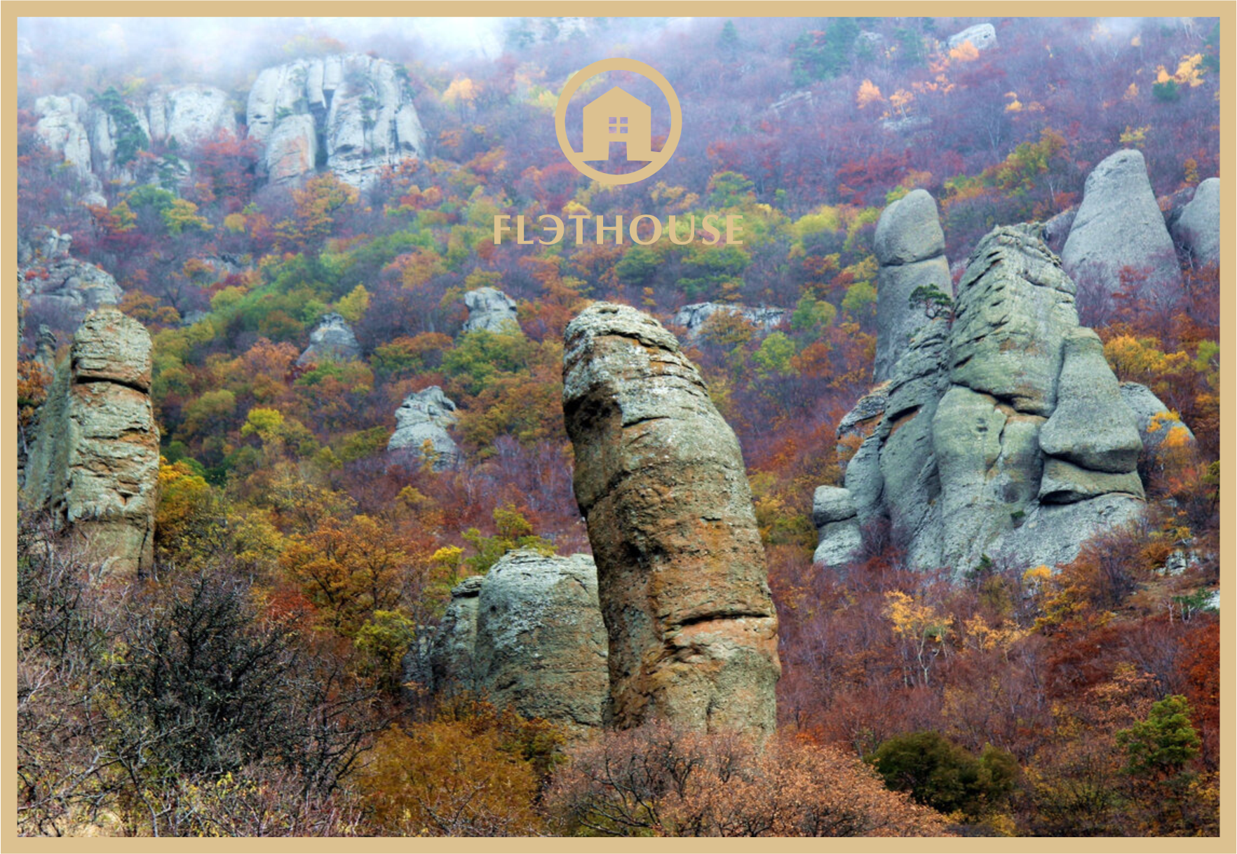 Удивительные места Крыма. Долина приведений